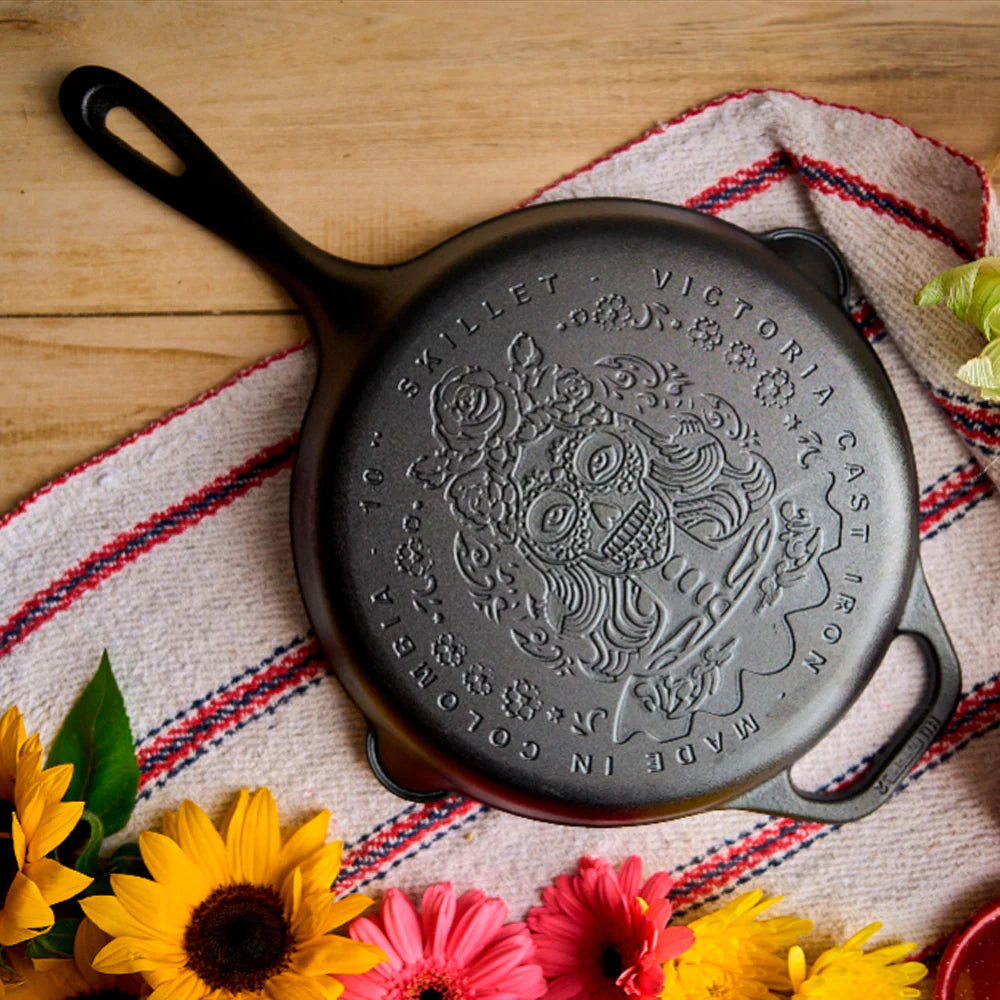 Sartén Catrina de 25 cm – Acabado esmaltado