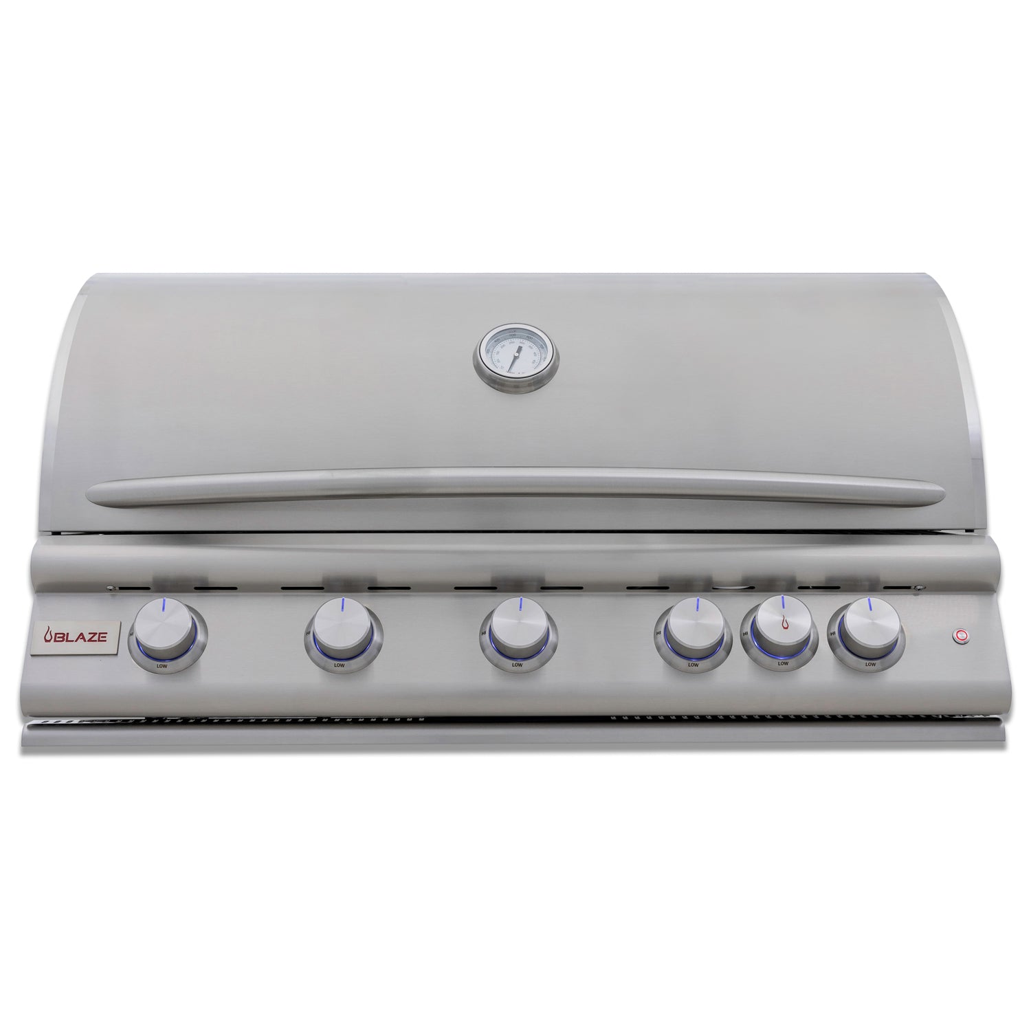 Blaze 40-Inch 5-Burner Premium LTE+ Gas LP Grill with Rear Burner and Built-in Lighting System