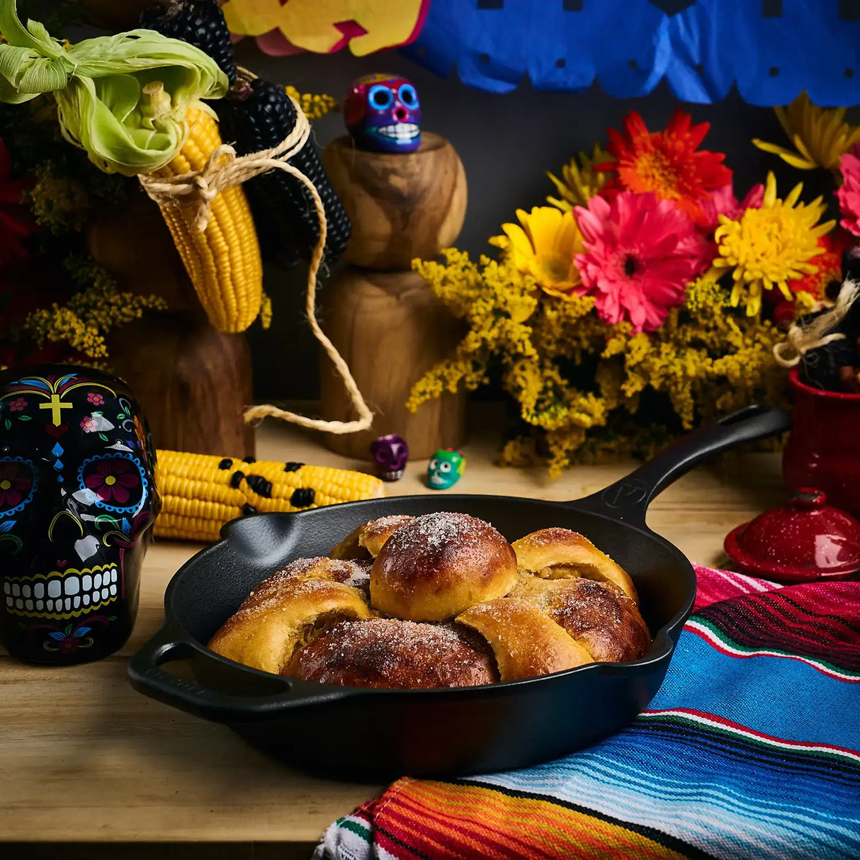 Sartén Catrina de 25 cm – Acabado esmaltado