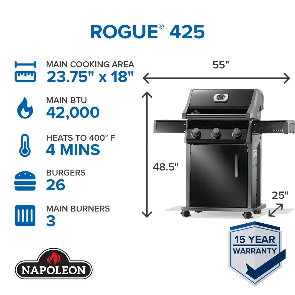 Rogue® 425 Parrilla de gas