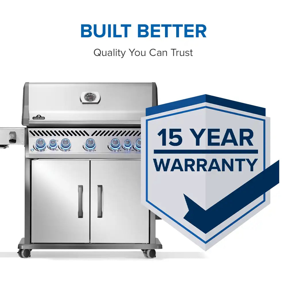 Rogue® PRO-S 625 RSIB con quemadores traseros y laterales infrarrojos - GAS LP