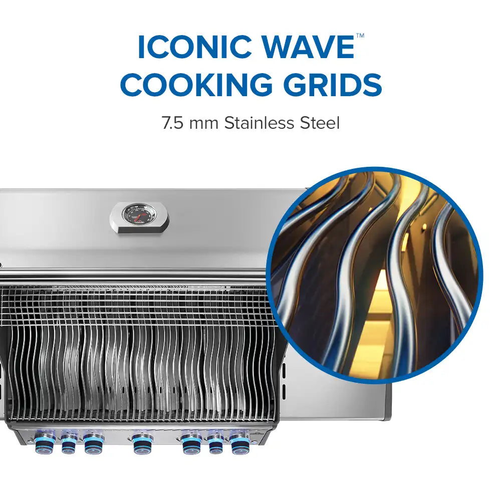 Rogue® PRO-S 625 RSIB con quemadores traseros y laterales infrarrojos - GAS LP