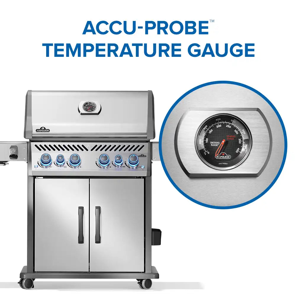 Rogue® PRO-S 525 RSIB con quemadores traseros y laterales infrarrojos - GAS LP