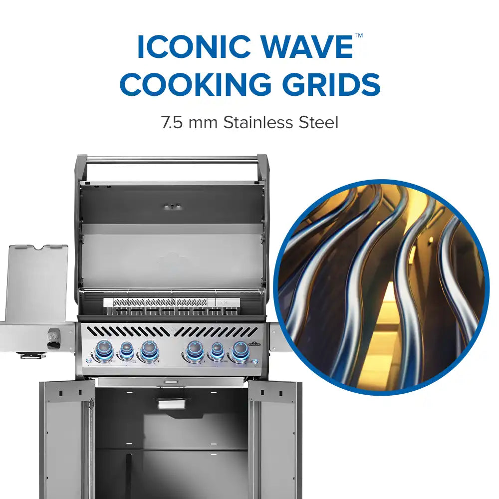 Rogue® PRO-S 525 RSIB con quemadores traseros y laterales infrarrojos - GAS LP