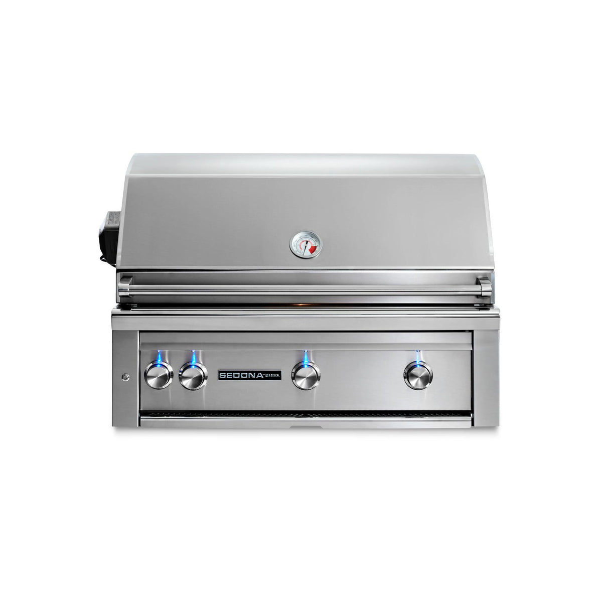 36" SEDONA Built-in Grill with Rotisserie, 1 Prosear infrared burner and 2 stainless steel burnes (L600PSR)