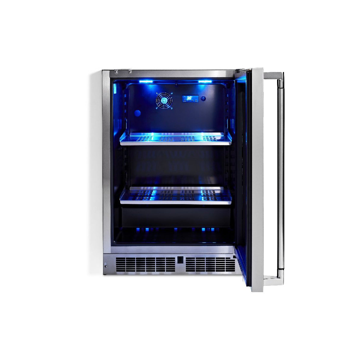 24" Outdoor Refrigerator with Glass Door Right (LN24REFG)