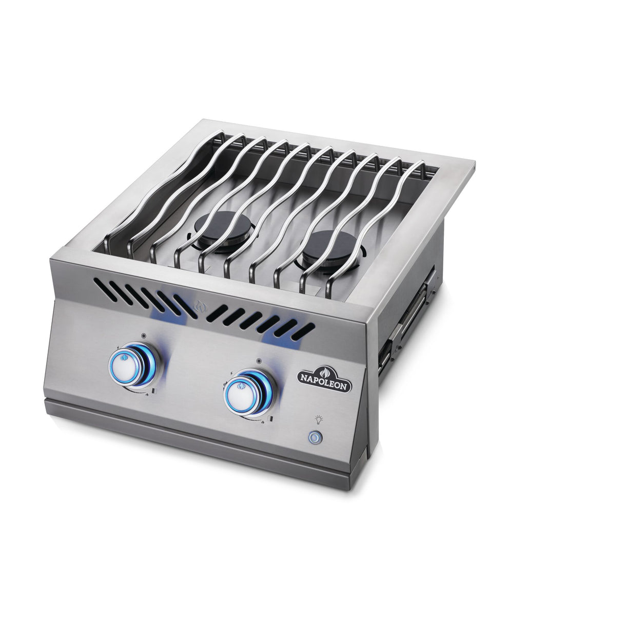Built-in 700 Series Dual Range Top Burner with Stainless Steel Cover