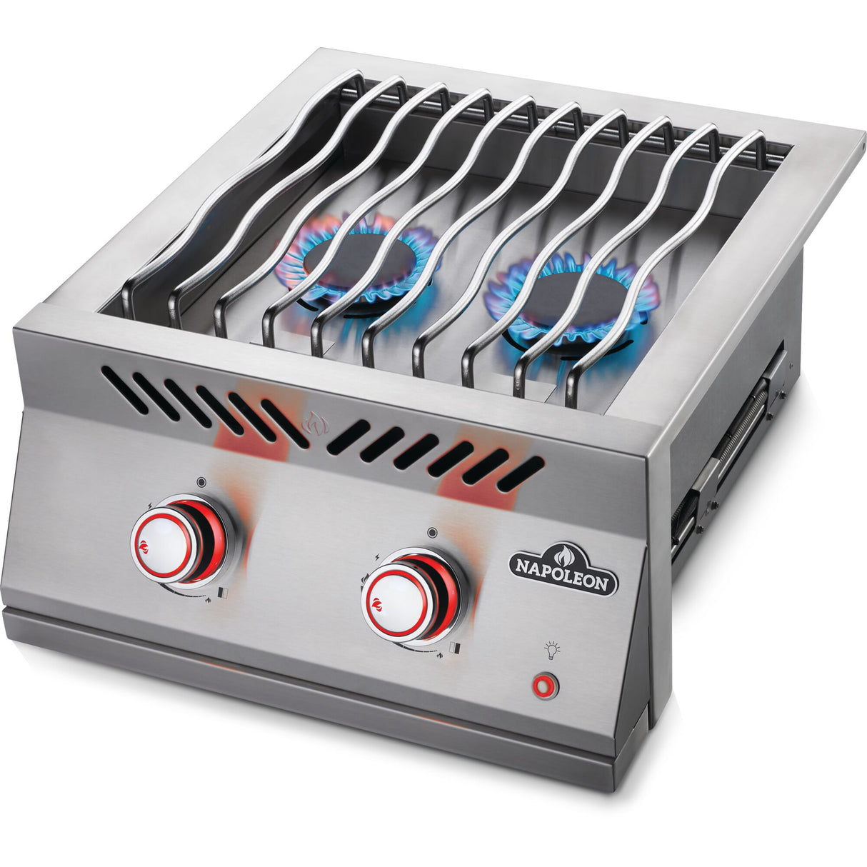 Built-in 700 Series Dual Range Top Burner with Stainless Steel Cover