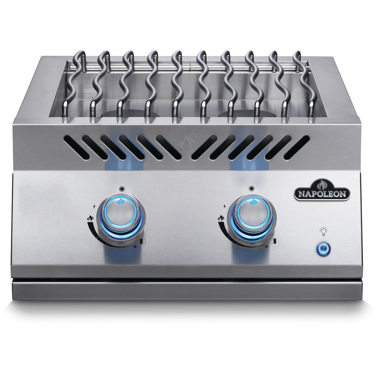 Built-in 700 Series Dual Range Top Burner with Stainless Steel Cover