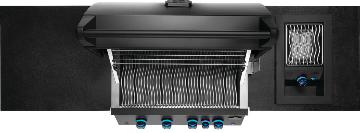 Kit de cocina exterior OASIS® Empotrable 700 Serie 32 con cubiertas de acero inoxidable