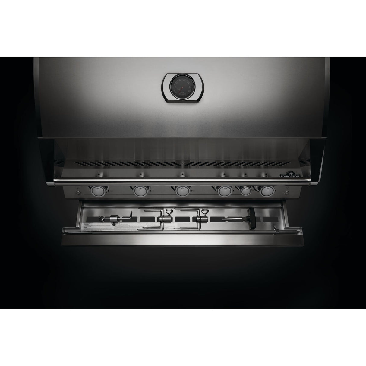 Serie 700 32" Gas Natural RB Integrada con quemador trasero infrarrojo
