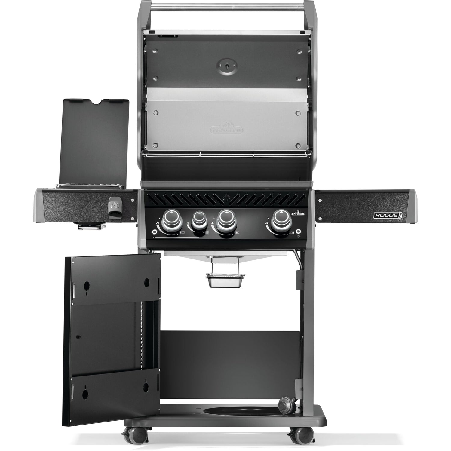 Rogue® PRO 425 SIB Negro con quemador lateral infrarrojo