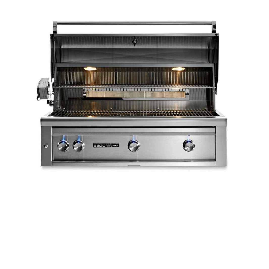 42" SEDONA Built-In Grill With Rotisserie, 1 Prosear Infraed Burger and 2 Stainless Steel Burners (L701PSR)