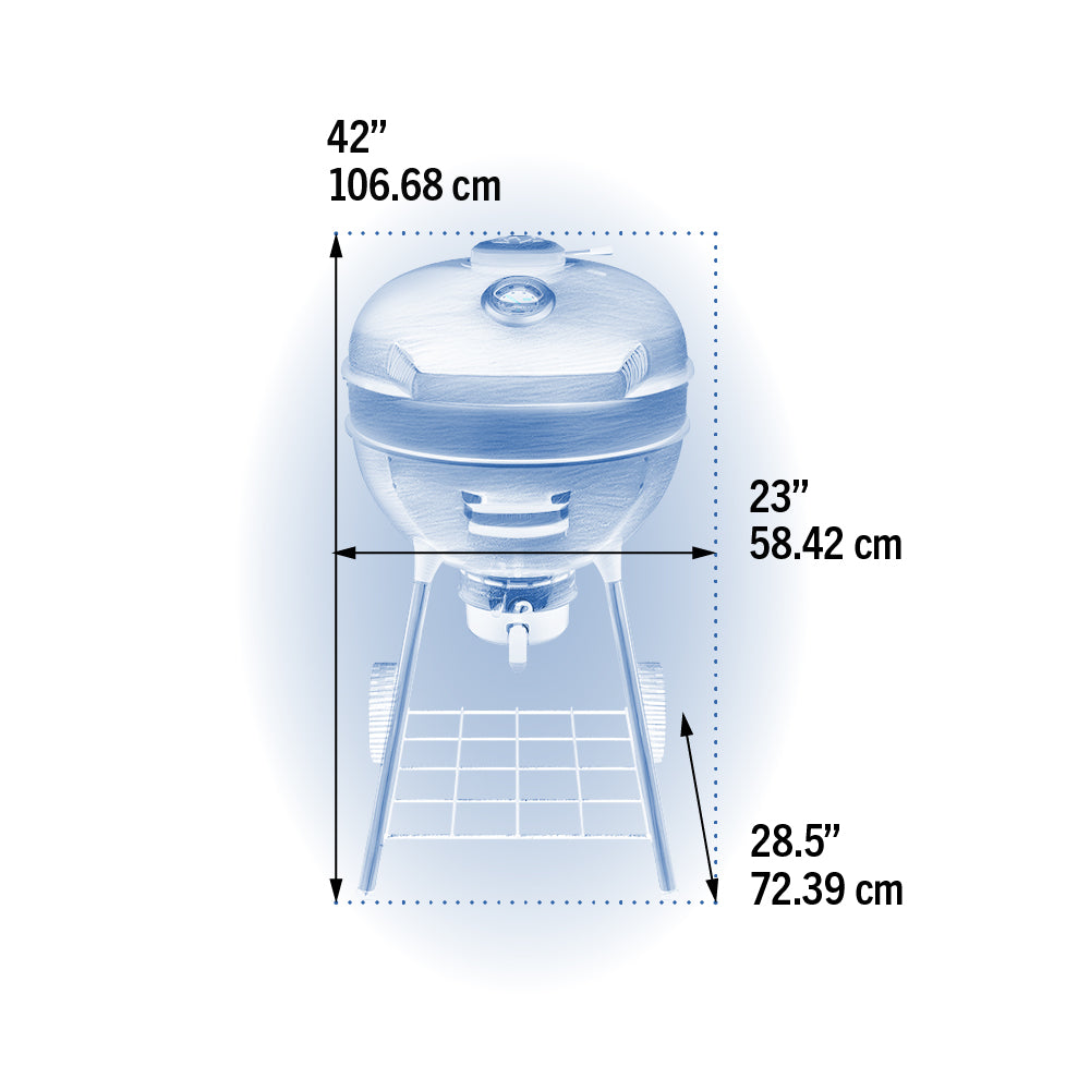 Professional 22" Charcoal Kettle