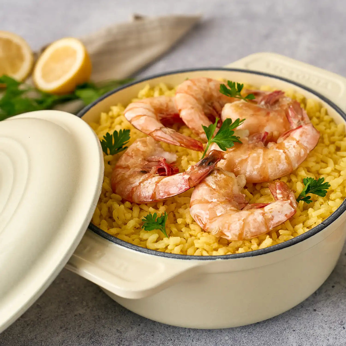 Horno Holandés 1,9 L Olla Esmaltada Sable