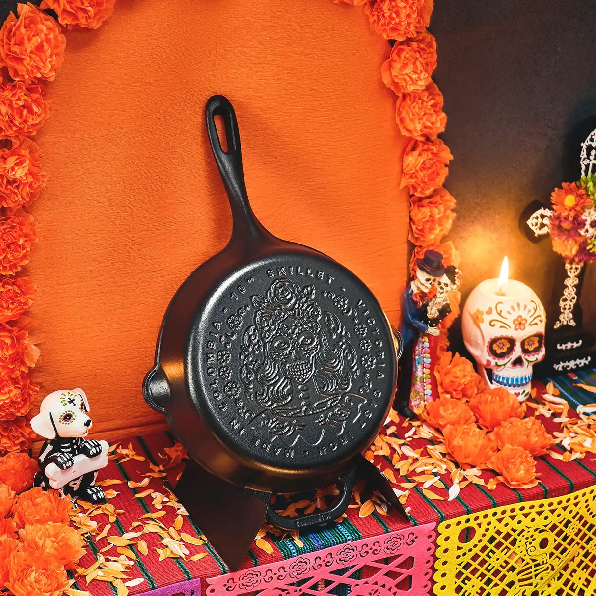 Sartén Catrina de 25 cm – Acabado esmaltado