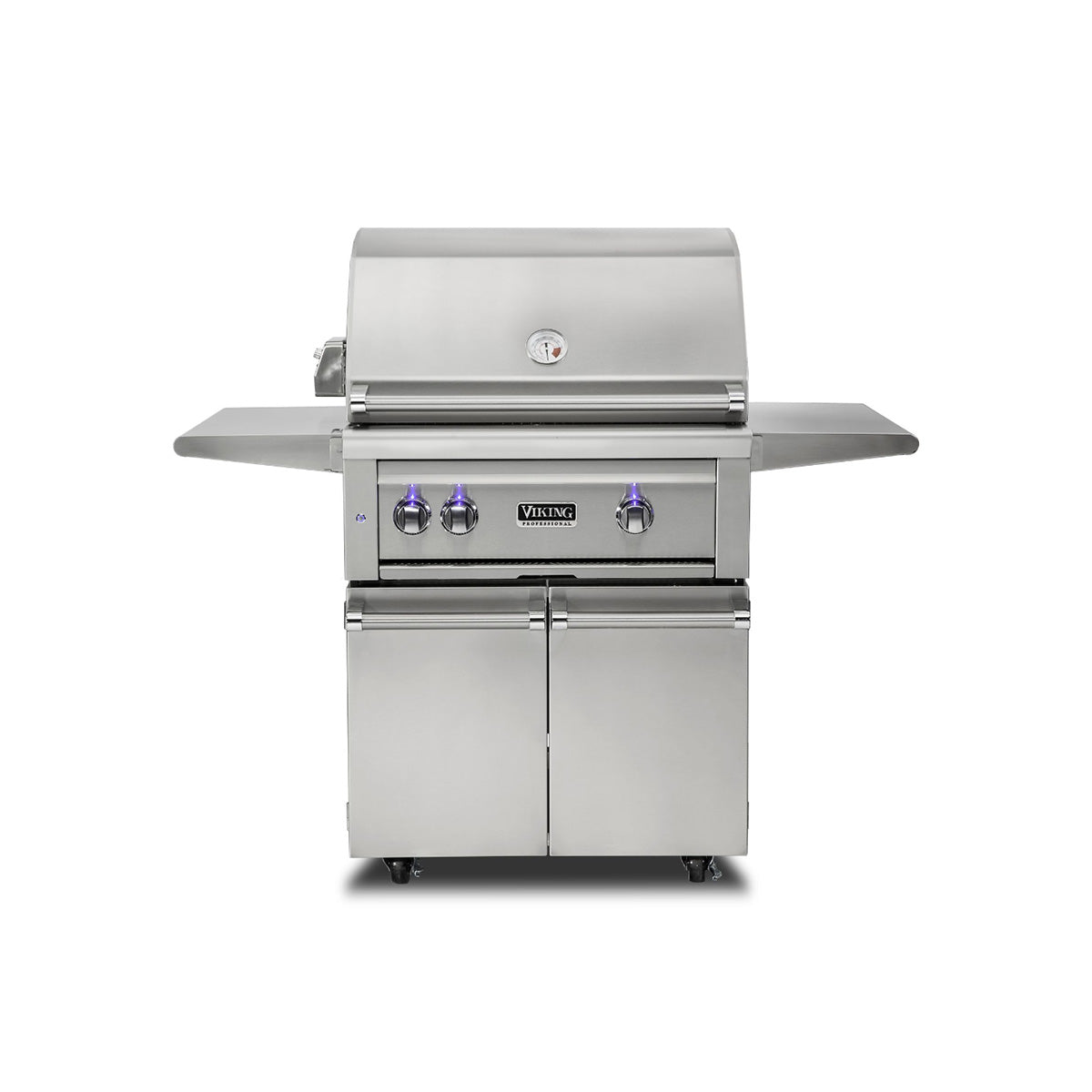 30"W. Freestanding Grill with ProSear Burner and Rotisserie
