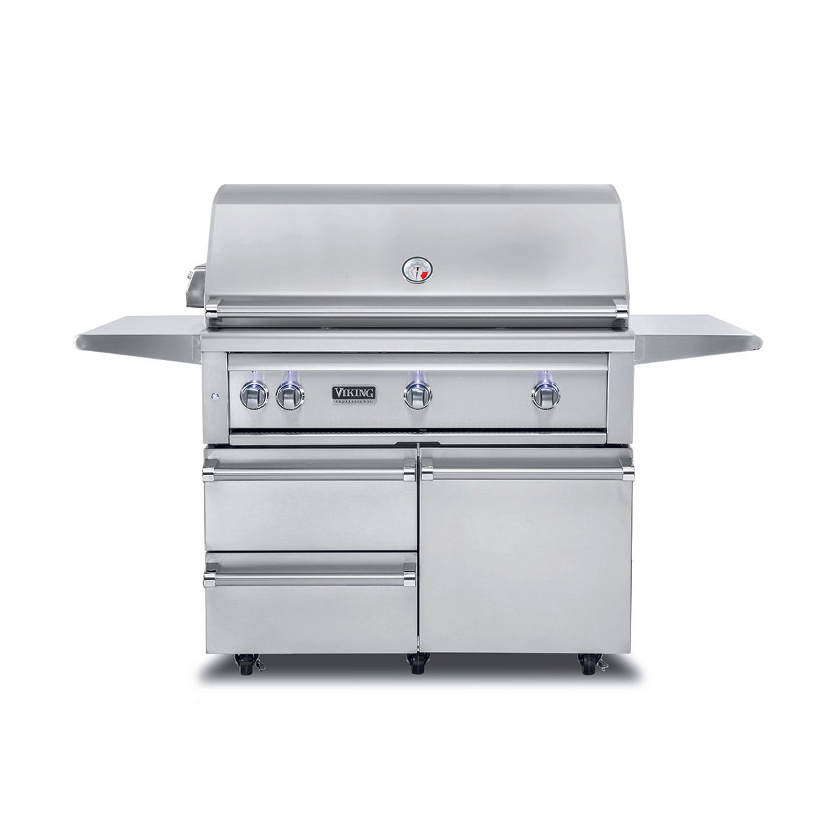 42"W. Freestanding Grill with ProSear Burner and Rotisserie