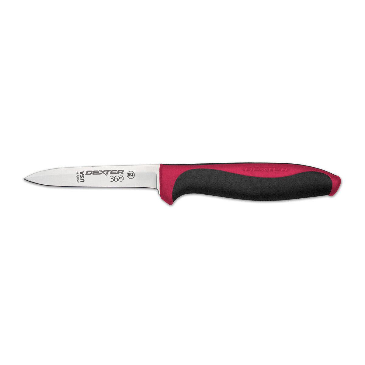 Cuchillo Mondador 3" Dexter S360 - Rojo