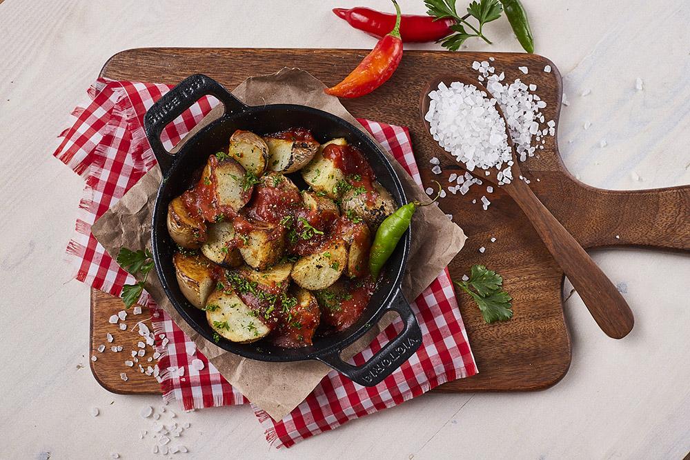 Cazuela Redonda de Hierro Fundido Esmaltado (14 cm)