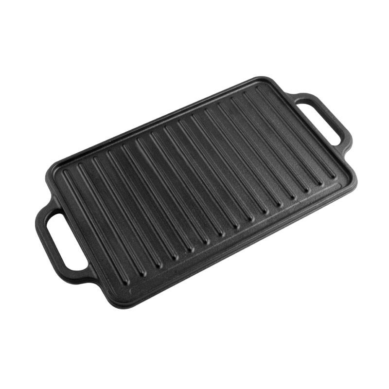 Plancha Reversible de Hierro Fundido Esmaltado (21 cm x 33 cm)