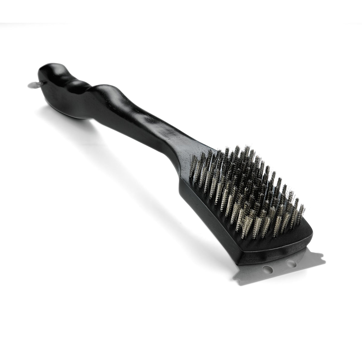 Cepillo Para Parrilla Con Cerdas De Acero Inoxidable - Mango Largo 45.5 Cm, Incluye Raspador