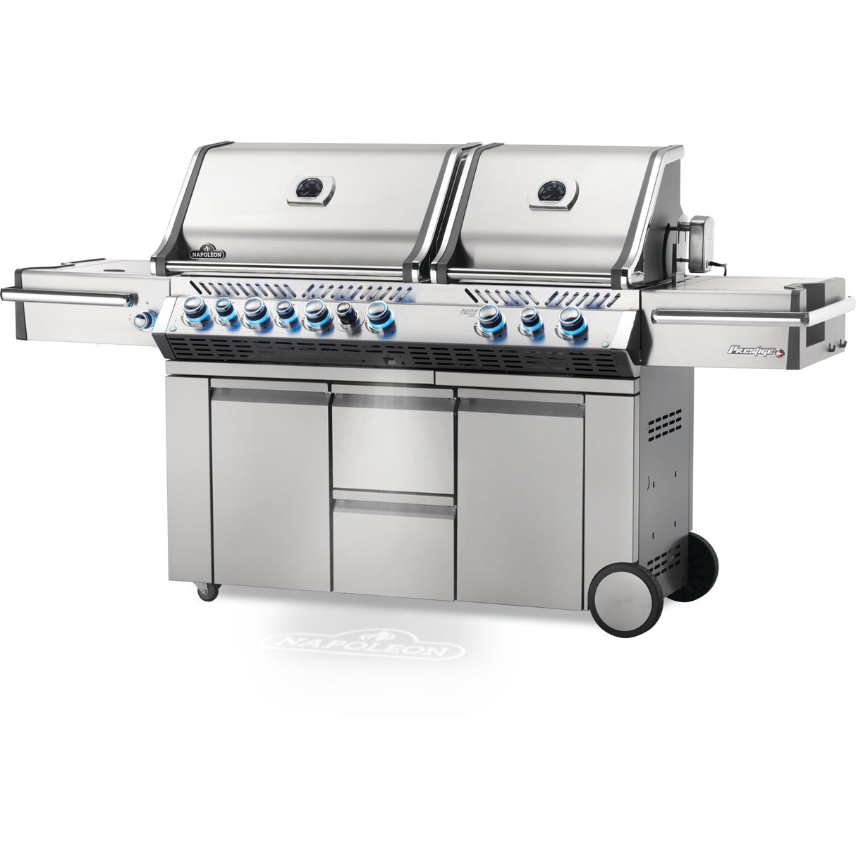 Prestige Pro™ 825 RSIB Gas Natural con quemador lateral de potencia, quemadores inferiores y traseros infrarrojos