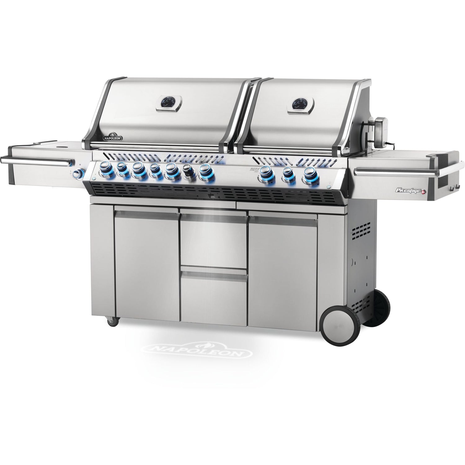 Prestige Pro™ 825 RSIB Gas Natural con quemador lateral de potencia, quemadores inferiores y traseros infrarrojos