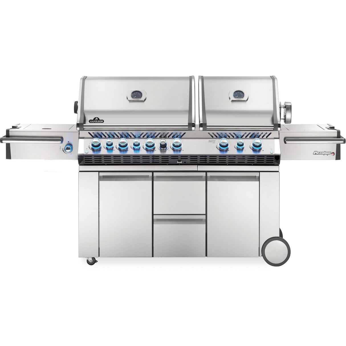 Prestige Pro™ 825 RSIB Gas Natural con quemador lateral de potencia, quemadores inferiores y traseros infrarrojos