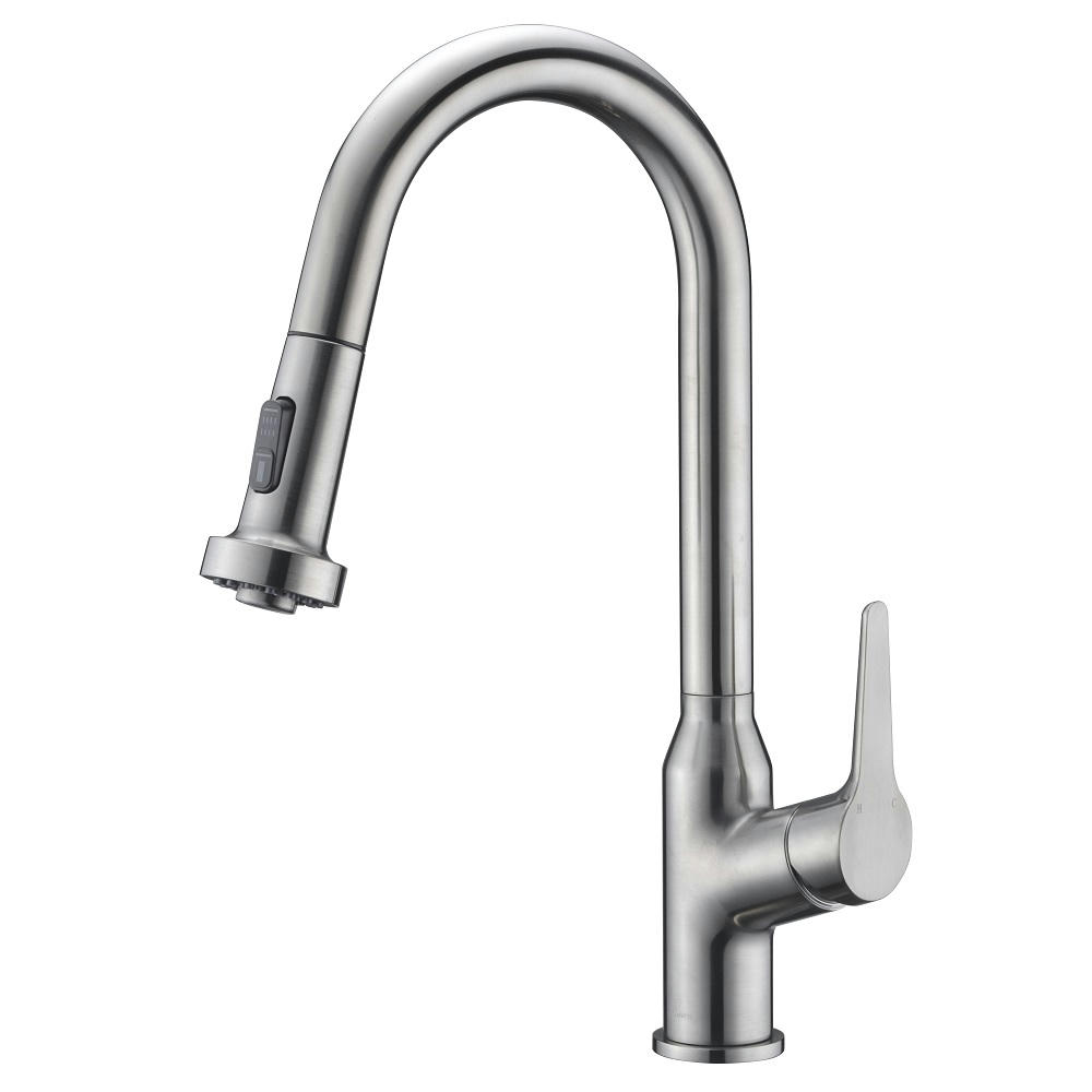 Monomando de cocina acabado Brushed Nickel AB50 3776BN