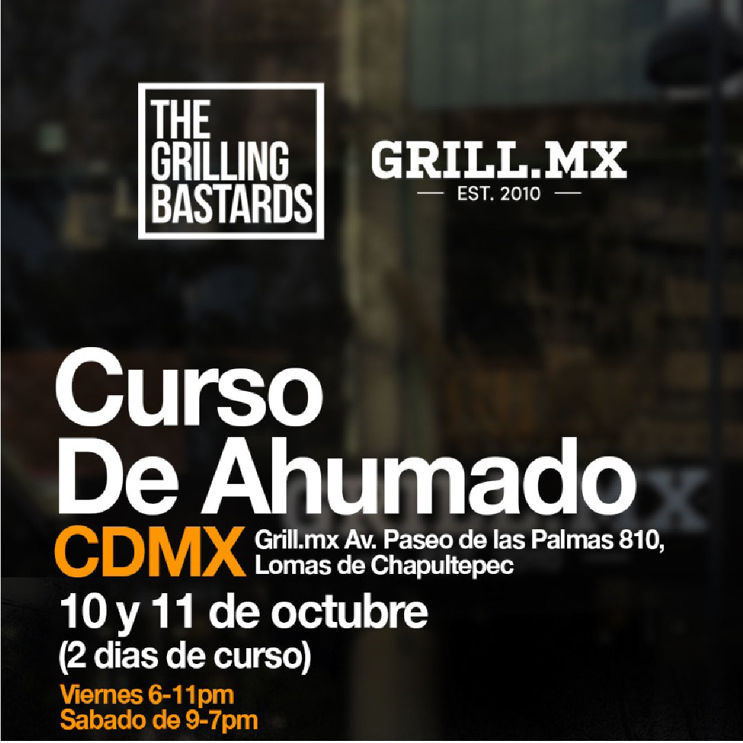 Curso de Ahumado con The Grilling Bastards - 10 y 11 de octubre
