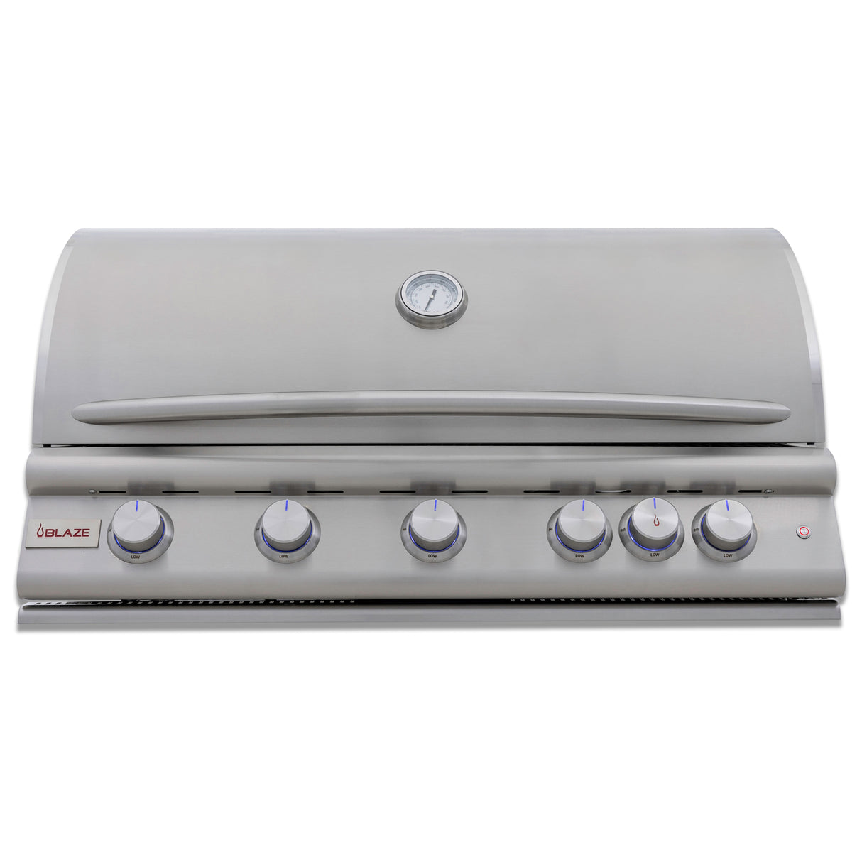 Blaze 40-Inch 5-Burner Premium LTE+ Gas LP Grill with Rear Burner and Built-in Lighting System