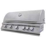 Blaze 40-Inch 5-Burner Premium LTE+ Gas LP Grill with Rear Burner and Built-in Lighting System