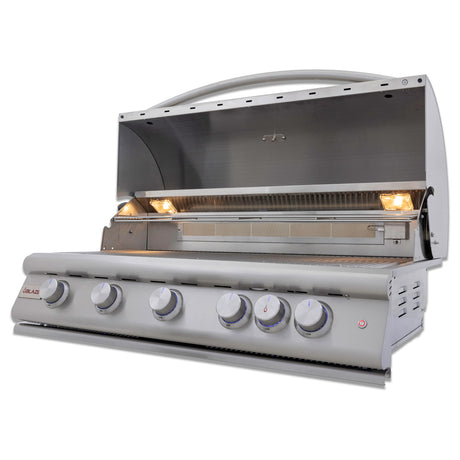Blaze 40-Inch 5-Burner Premium LTE+ Natural Gas Grill with Rear Burner and Built-in Lighting System