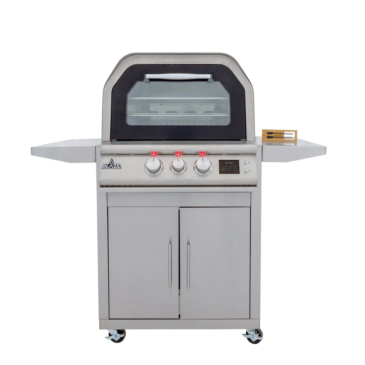Blaze 26-Inch Gas Outdoor Oven with Bluetooth Meat Probes