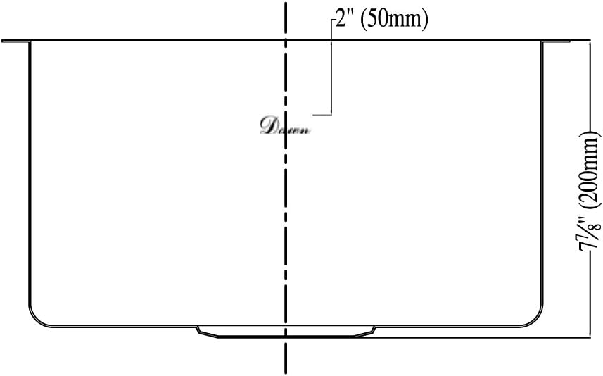 Tarja de Submontar para Bar 1 Tina BS131507-N