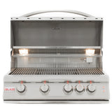 Blaze 32-Inch 4-Burner LTE Gas Grill with Rear Burner and Built-in Lighting System LP