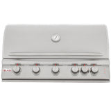 Blaze 40-Inch 5-Burner LTE Gas Grill with Rear Burner and Built-in Lighting System