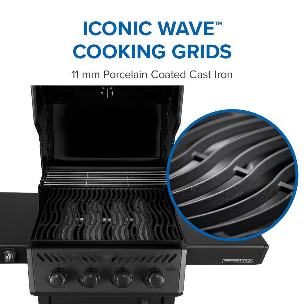 Freestyle® 425 Parrilla de Gas Negro Mate