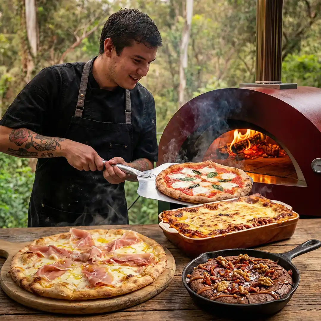 Taller Pizza & Lasagna al Fuego - Sábado 28 de Febrero