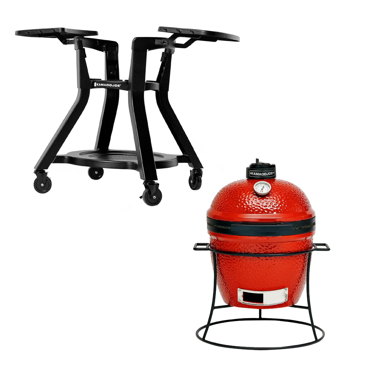 Joe Jr® con soporte de hierro fundido y paquete de carrito