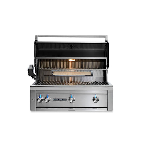 36" SEDONA Built-in Grill with Rotisserie, 1 Prosear infrared burner and 2 stainless steel burnes (L600PSR)