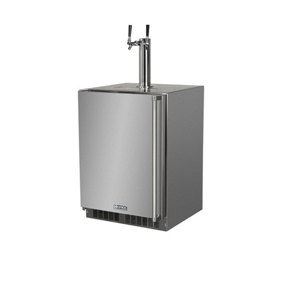 Refrigerador 24" Profesional Outdoor Beverage Dispenser with Left Hinge