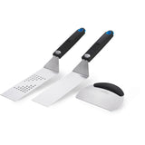 Juego de espátulas para plancha de 3 piezas