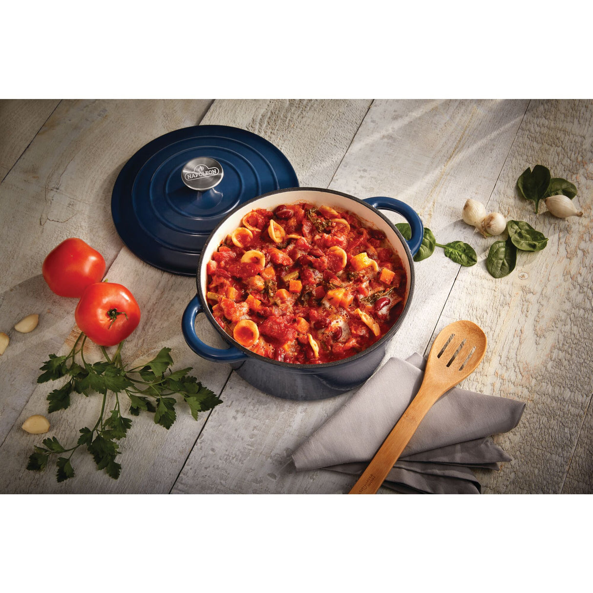 Cazuela redonda de hierro fundido 4L - Tuscan Collection
