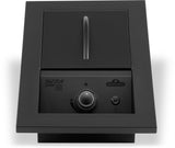 Quemador infrarrojo individual de la serie 700 Empotrable con cubierta negro mate