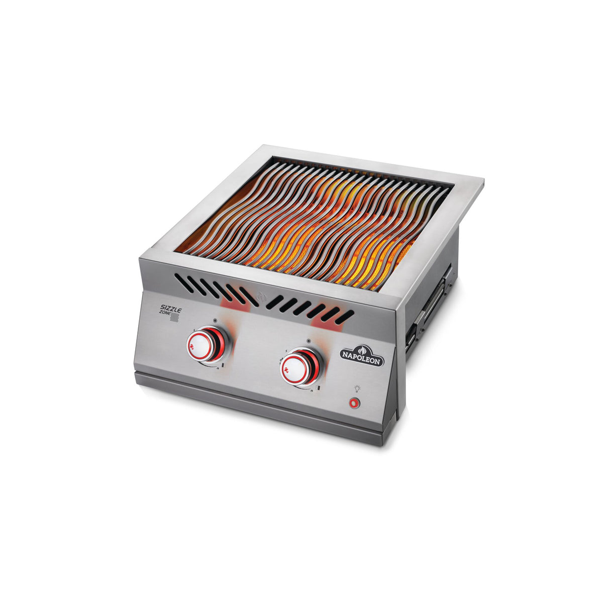Built-in 700 series 18" Dual Infrared Burner Propane, Stainless Steel