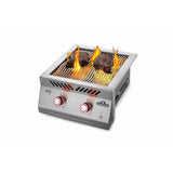 Built-in 700 series 18" Dual Infrared Burner Propane, Stainless Steel