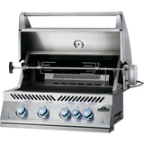 Serie 700 32" Gas Natural RB Integrada con quemador trasero infrarrojo