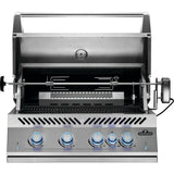Serie 700 32" Gas Natural RB Integrada con quemador trasero infrarrojo